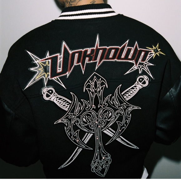 Unknown
Logo embroidered tech varsity jacket - Picture 6 of 9